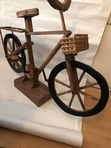 ahşap bisiklet  