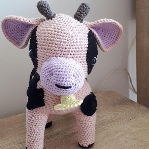 Amigurumi buzağı   